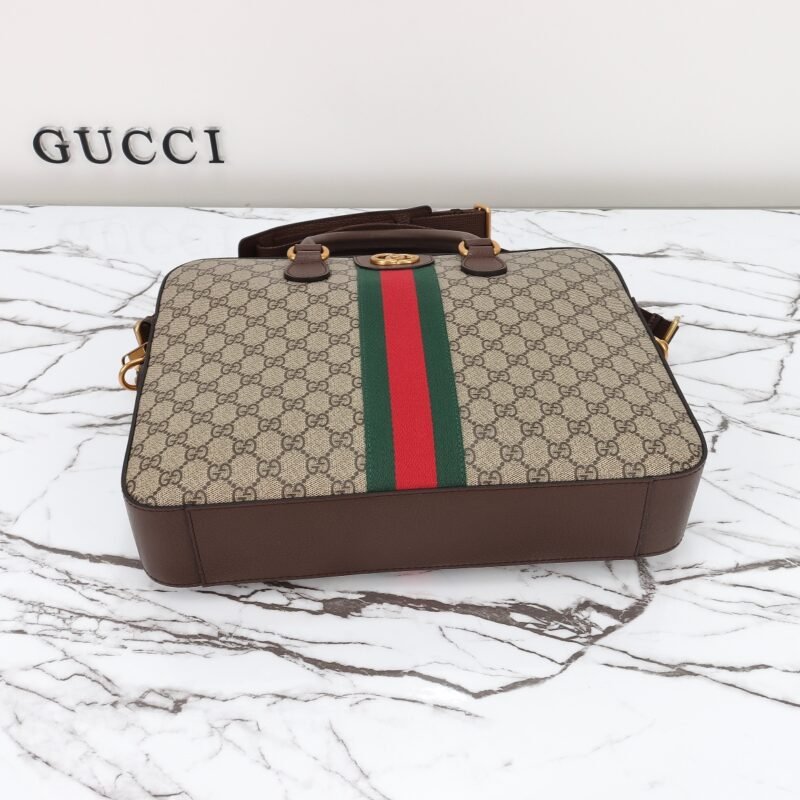 Fake Gucci Briefcase Canvas Beige - Image 8