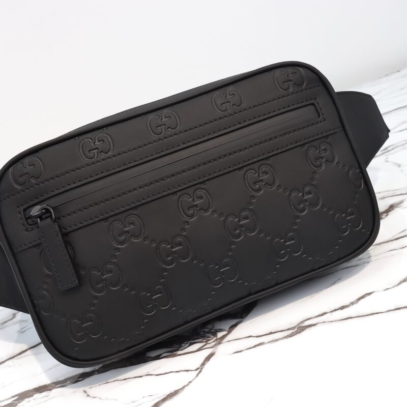 Fake Gucci GG Rubber Belt Bag - Image 6
