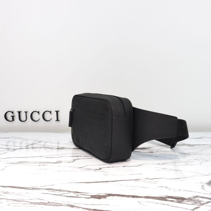Fake Gucci GG Rubber Belt Bag - Image 7