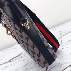 Alternative view of Replica Gucci Medium Bucket Blue