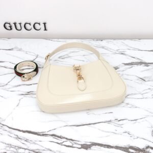 Alternative view of Replica Gucci G Jackie Small Patent White