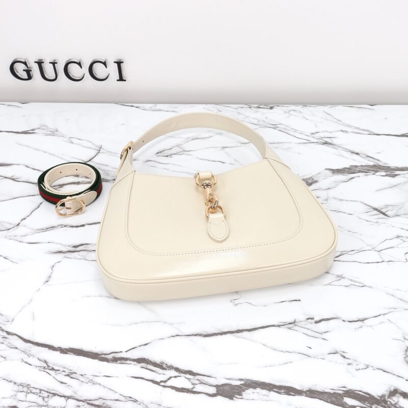 Replica Gucci G Jackie Small Patent White - Image 2
