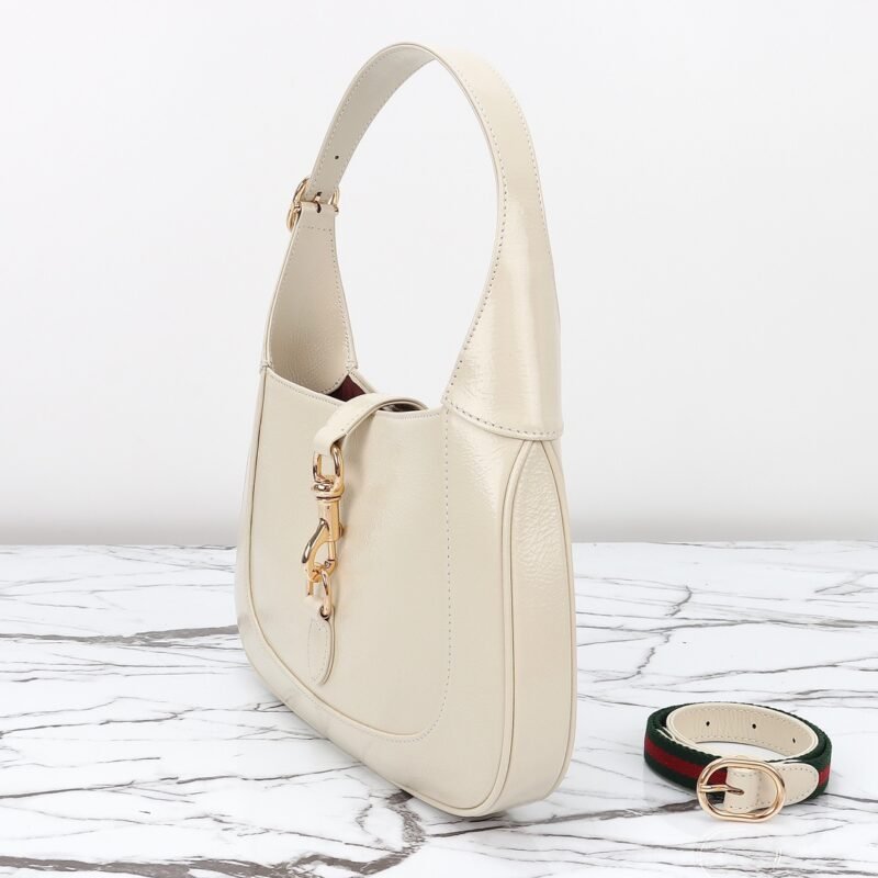 Replica Gucci G Jackie Small Patent White - Image 3