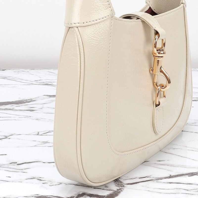 Replica Gucci G Jackie Small Patent White - Image 4
