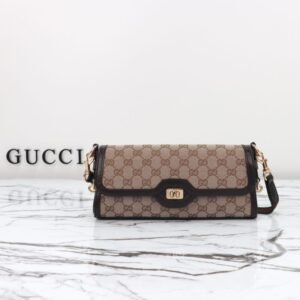 Fake Gucci Luce Shoulder Bag Beige