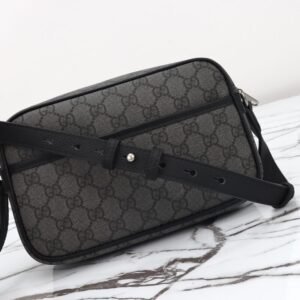 Alternative view of Fake Gucci GG Mini Shoulder Bag Grey 2024