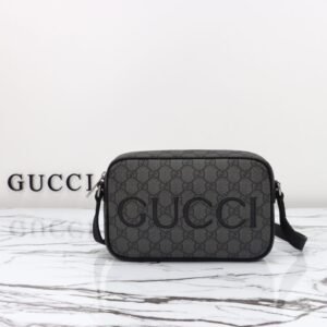Fake Gucci GG Mini Shoulder Bag Grey 2024