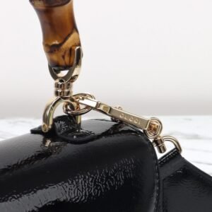 Alternative view of Fake Gucci Bamboo 1947 Black