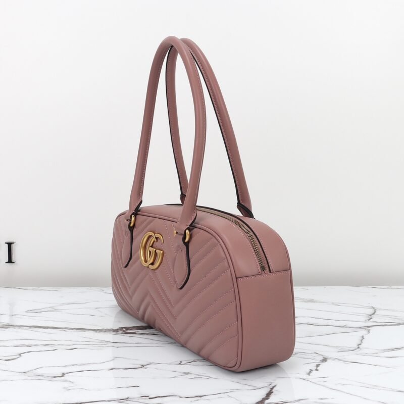Replica Gucci Marmont Small Top Handle Pink - Image 3