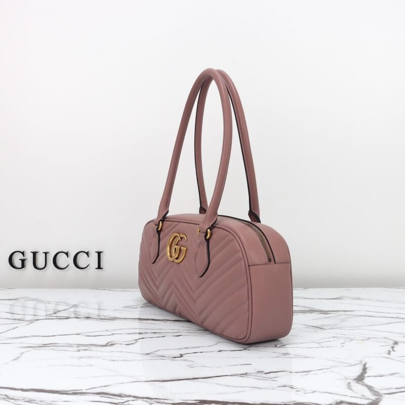 Replica Gucci Marmont Small Top Handle Pink - Image 4