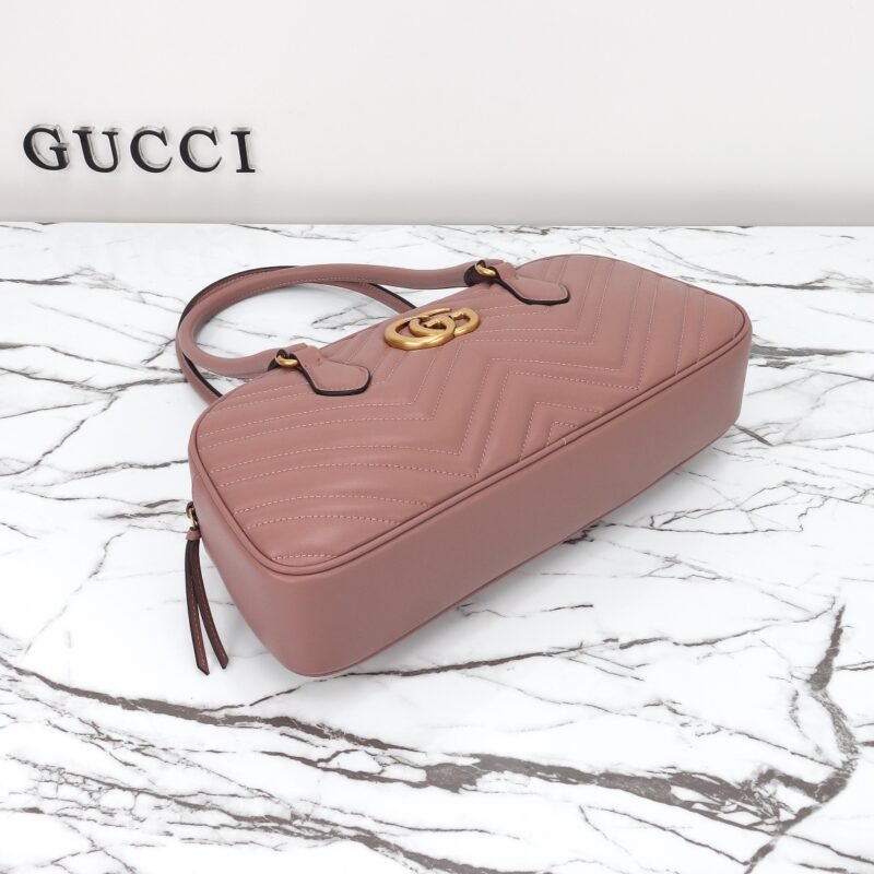 Replica Gucci Marmont Small Top Handle Pink - Image 5