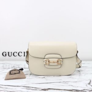 Fake Gucci G 1955 Horsebit White