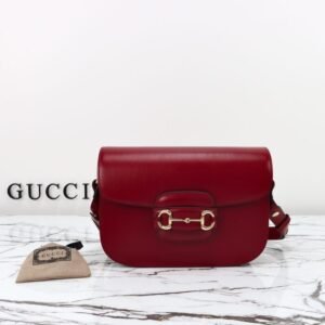Fake Gucci G 1955 Horsebit Red