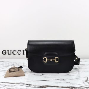 Fake Gucci G 1955 Horsebit Black