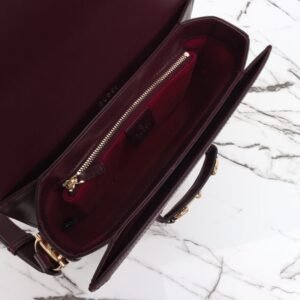 Alternative view of Replica Gucci G 1955 Horsebit Red Denim