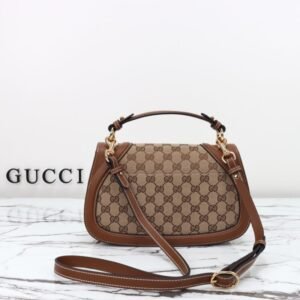 Alternative view of Replica Gucci Blondie Top Handle Brown