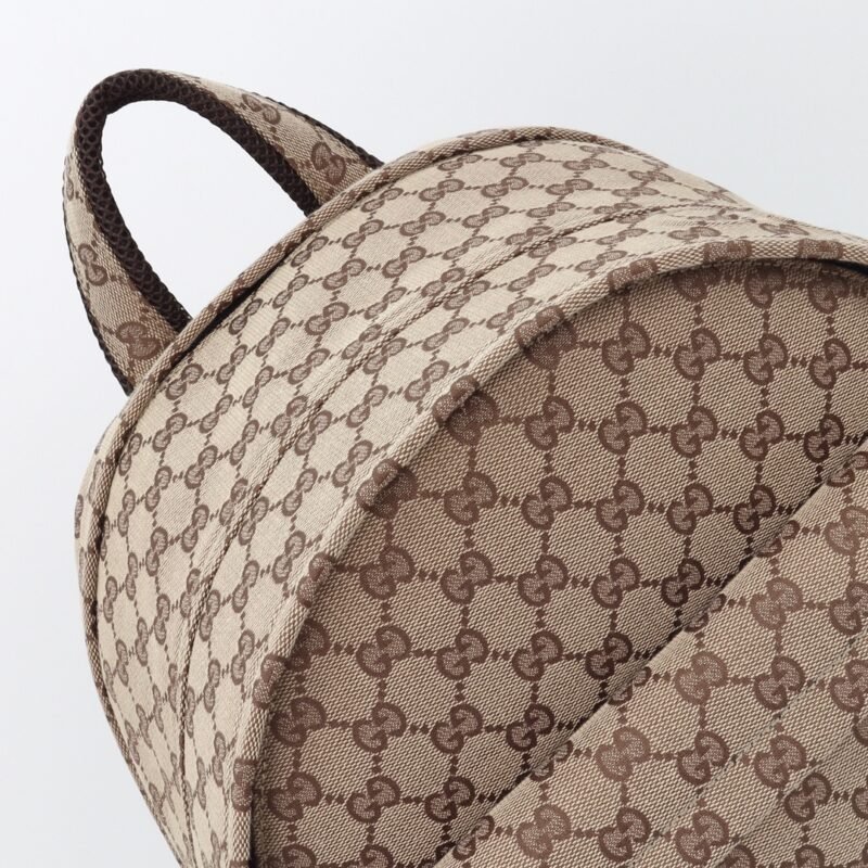 Fake Gucci Backpack GG Canvas Beige - Image 8