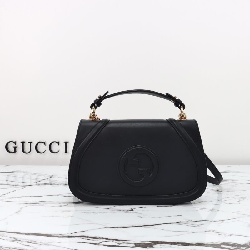 Fake Gucci Blondie Top Handle Black