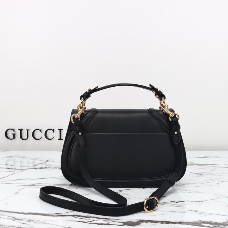 Fake Gucci Blondie Top Handle Black - Image 7