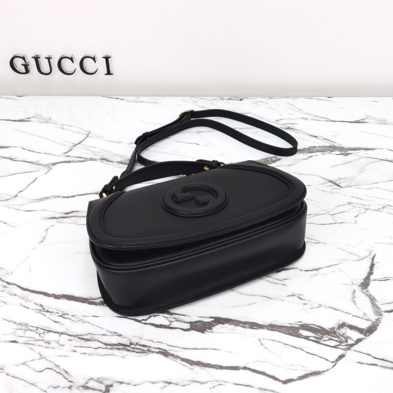 Fake Gucci Blondie Top Handle Black - Image 10