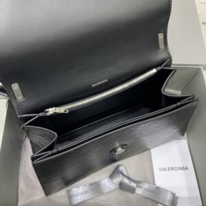 Alternative view of Replica Balenciaga Crush Large Black Silver