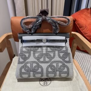 Fake Hermès Herbag 31Cm Circuit Black