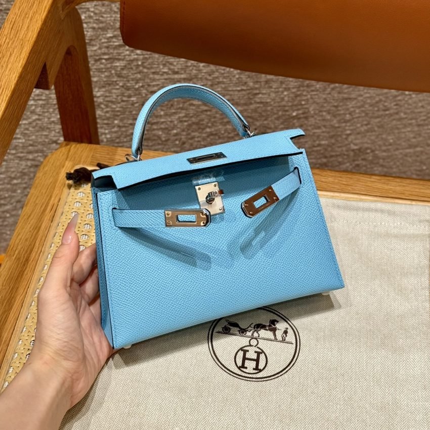 Fake Hermès Kelly Celeste Epsom - Image 2