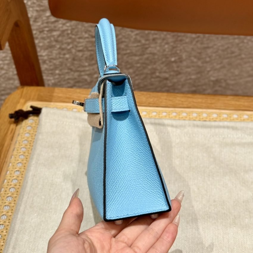 Fake Hermès Kelly Celeste Epsom - Image 5