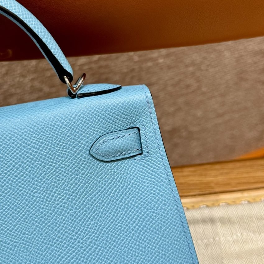 Fake Hermès Kelly Celeste Epsom - Image 7