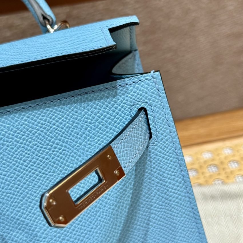 Fake Hermès Kelly Celeste Epsom - Image 14
