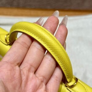 Alternative view of Replica Hermès Kelly Lime