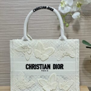 Fake Dior Tote Book Butterfly