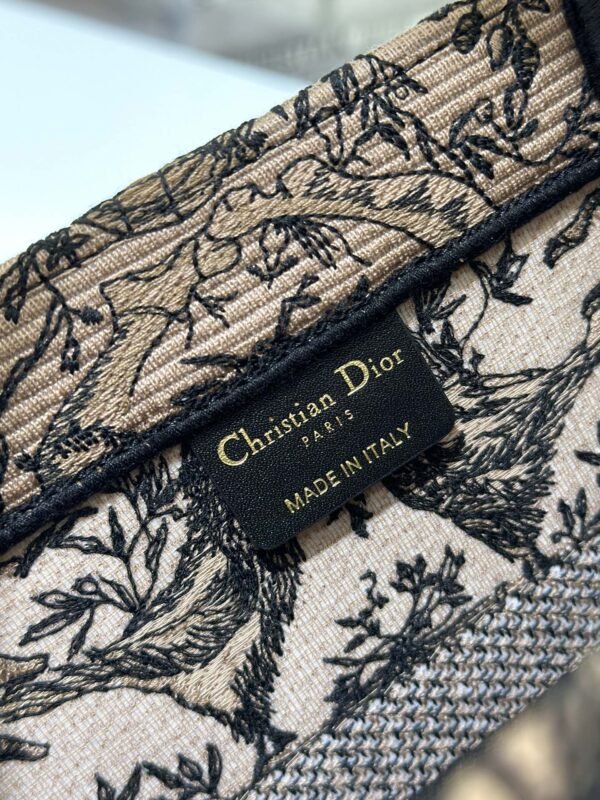 Replica Dior Tote Book Sun God Brown - Image 3
