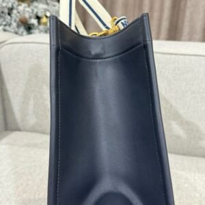 Alternative view of Fake Dior Tote Book Blue Tiger Leather