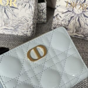 Alternative view of Fake Dior Caro Patent Wallet