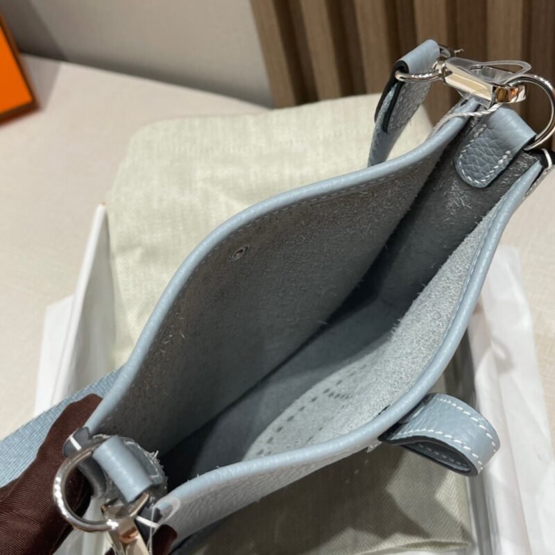 Fake Hermès Evelyne II Tpm Linen Blue - Image 5