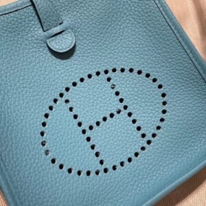 Alternative view of Fake Hermès Evelyne II Tpm Blue