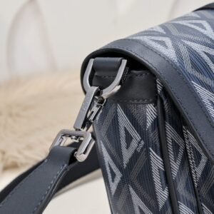 Alternative view of Fake Dior Hit The Road Messenger Bag Black