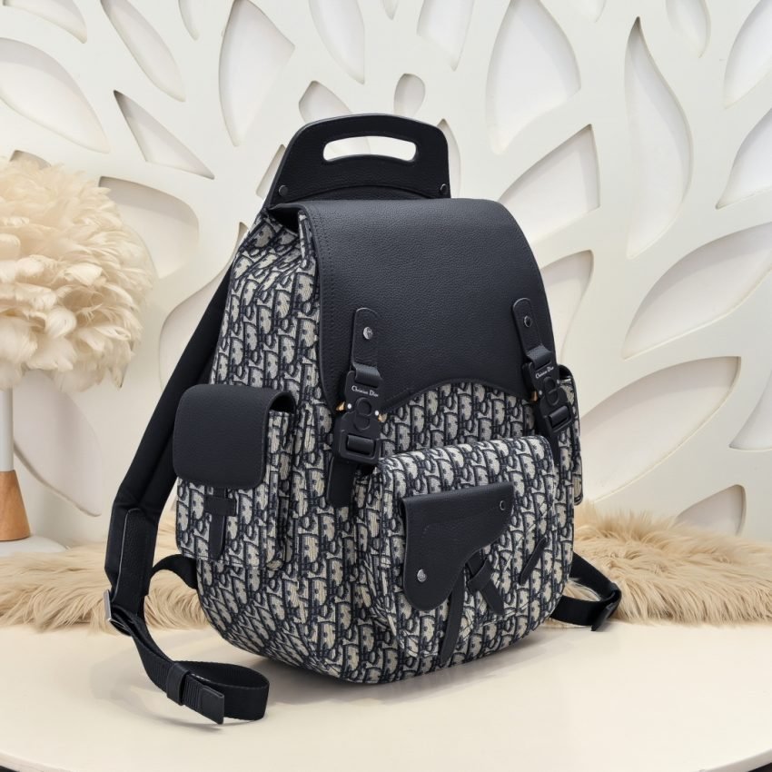 Fake Dior Maxi Gallop Backpack - Image 3