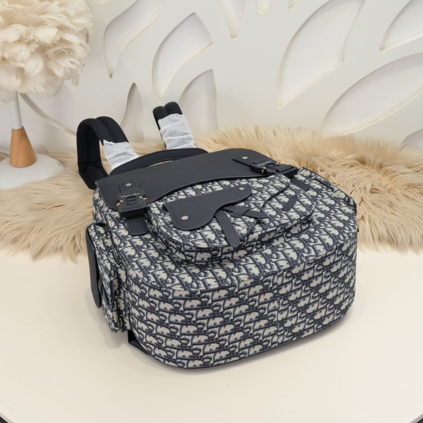 Fake Dior Maxi Gallop Backpack - Image 6