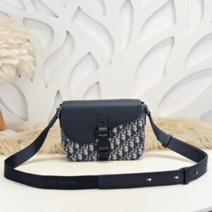 Fake Dior Saddle Messenger Bag Oblique