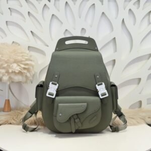 Fake Dior Maxi Gallop Backpack Green