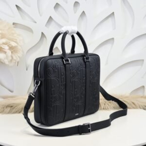 Alternative view of Fake Dior Gravity Briefcase Black