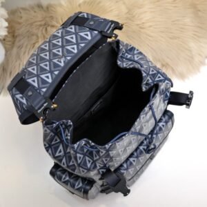 Alternative view of Replica Dior Hit The Road Backpack Blue Diamond
