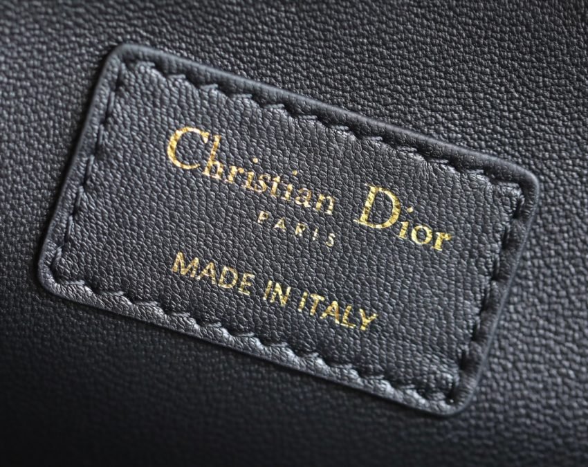 Fake My Dior Top Handle Bag Black - Image 8