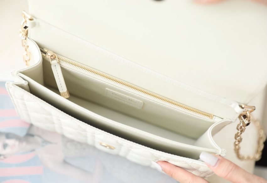 Fake My Dior Top Handle Bag White - Image 7