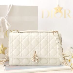 Alternative view of Fake My Dior Top Handle Bag White