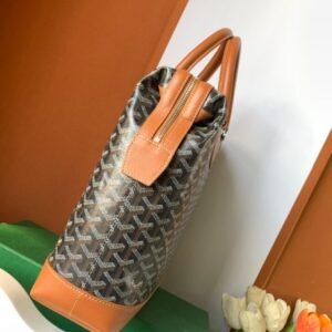 Alternative view of Fake Goyard Cisalpin Document Case Brown