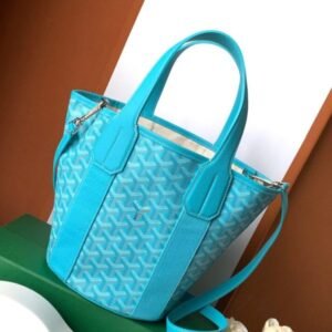 Alternative view of Goyard Belharra Turquoise Blue