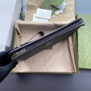 Alternative view of Replica Gucci G Ophidia Clutch Grey